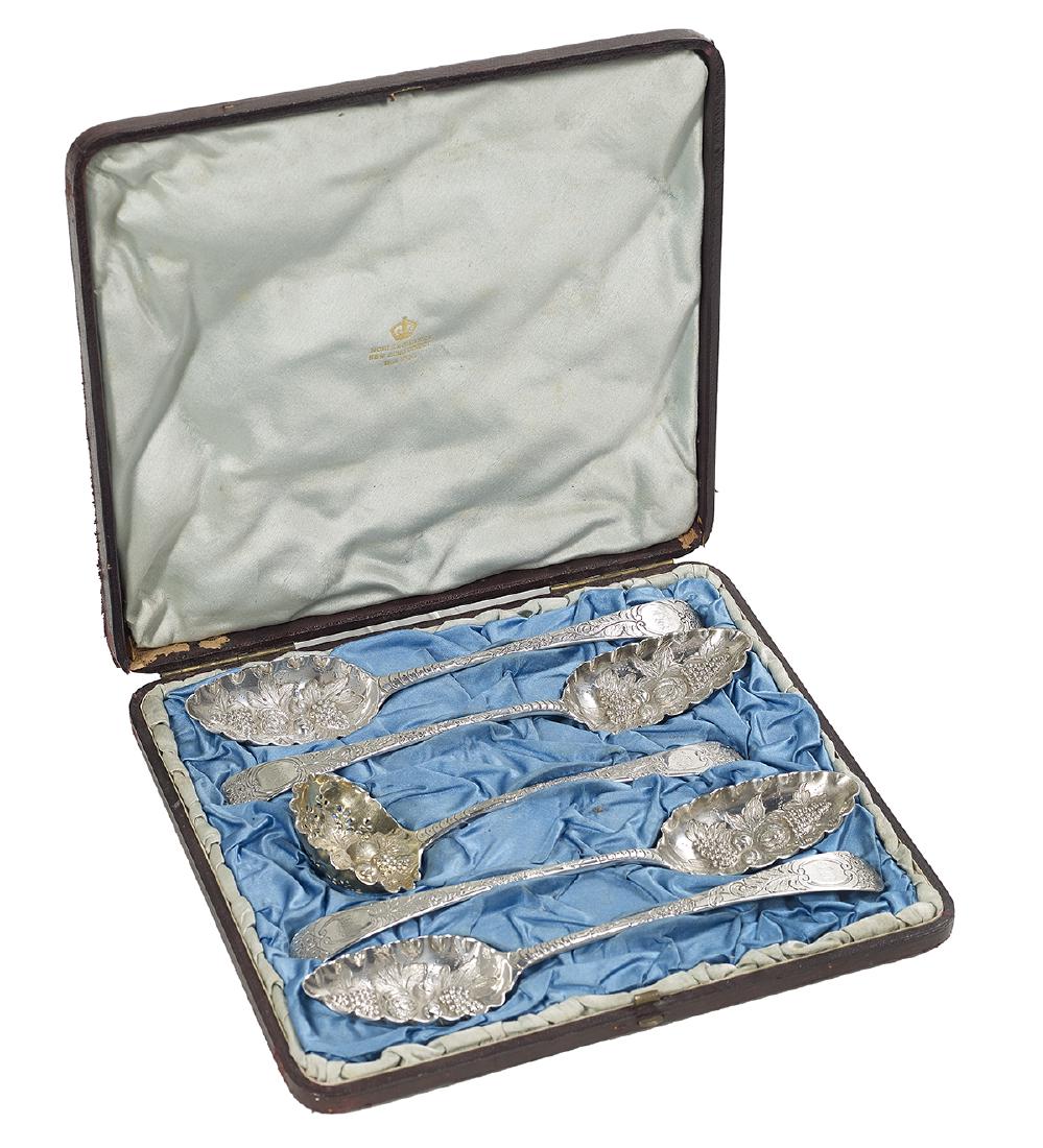 Assembled Sterling Silver Berry Serving Set (1 of 2)