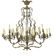 French Gilt-Bronze and Crystal Chandelier