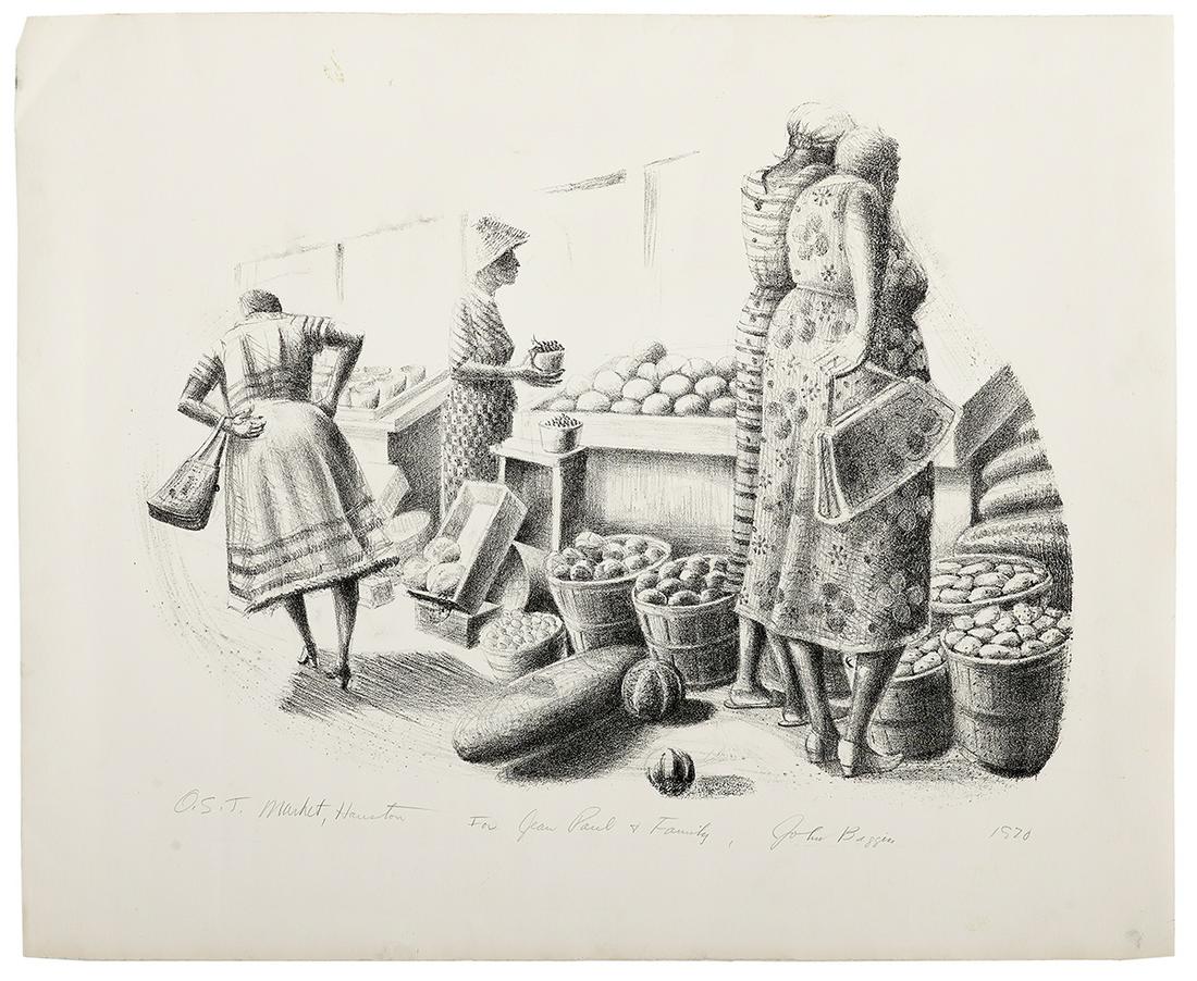 John Thomas Biggers (US/Texas, 1924-2001) (1 of 2)