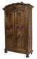 Monumental French Provincial Walnut Armoire - 2