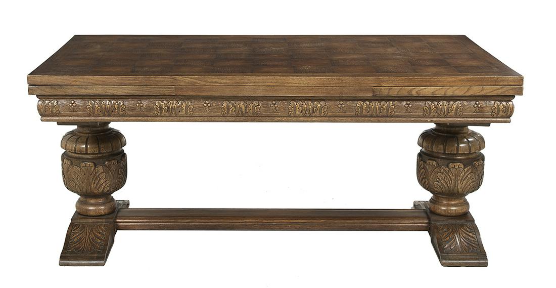 Jacobean-Style Oak Refectory Table (1 of 2)