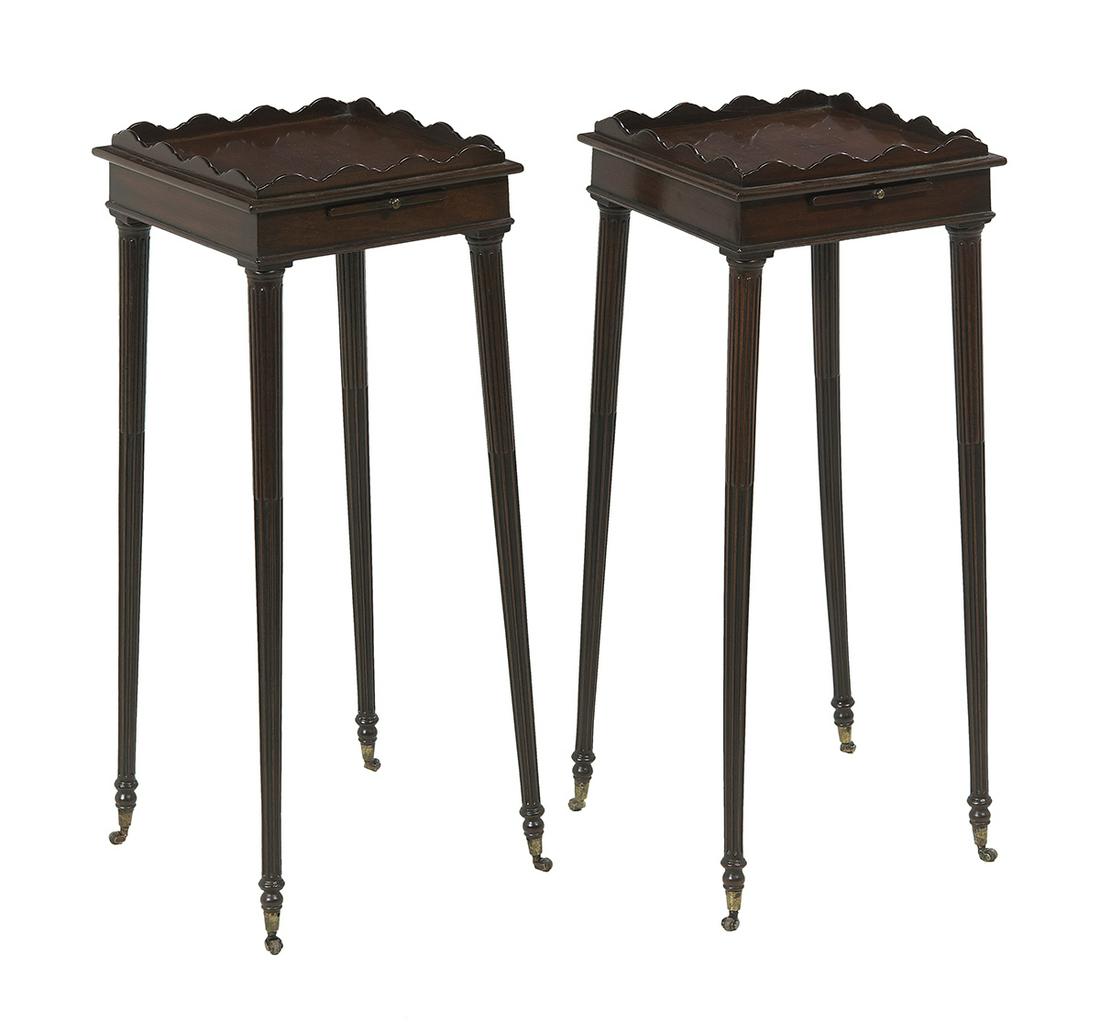 Pair of Regency Mahogany Kettle Stands (1 of 2)