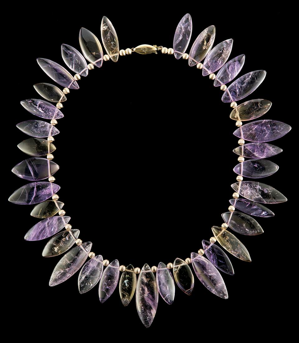 Ametrine Necklace (1 of 1)