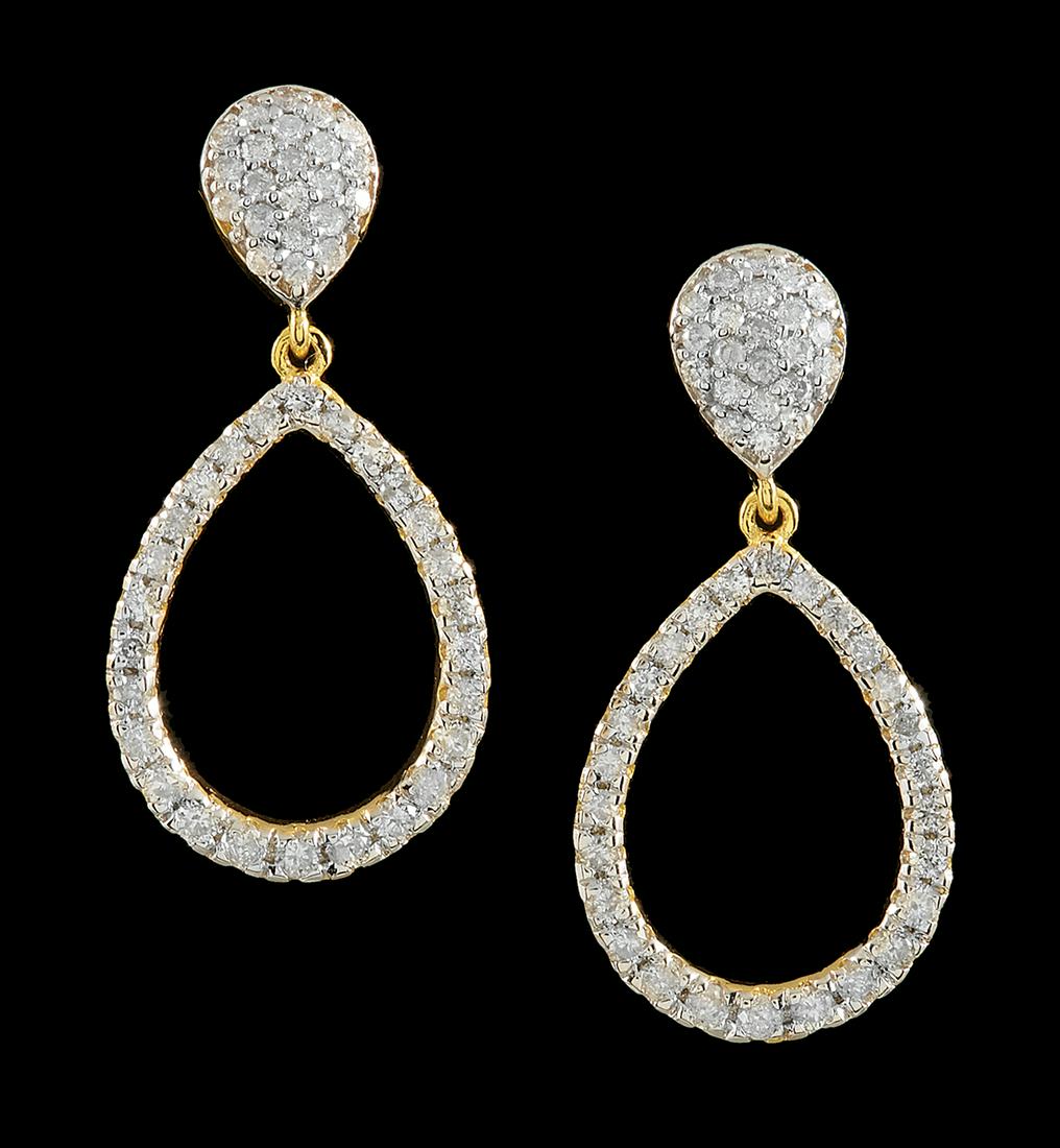 Pair of Diamond Earrings (1 of 1)