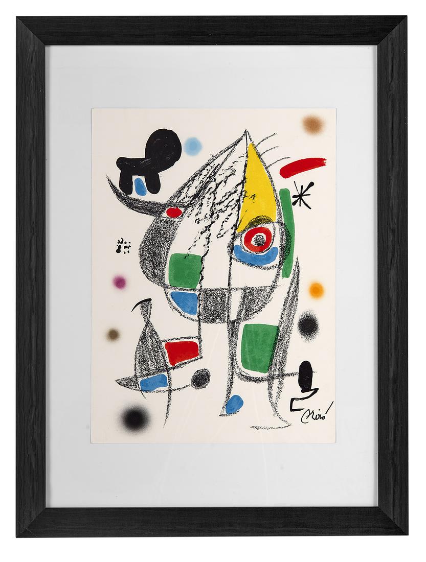 Joan Miro (Spanish, 1893-1983) (1 of 2)