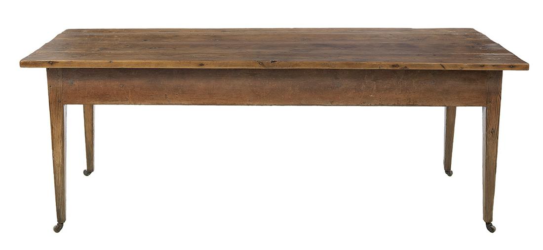Southern Yellow Pine and Cypress Farm Table (1 of 3)
