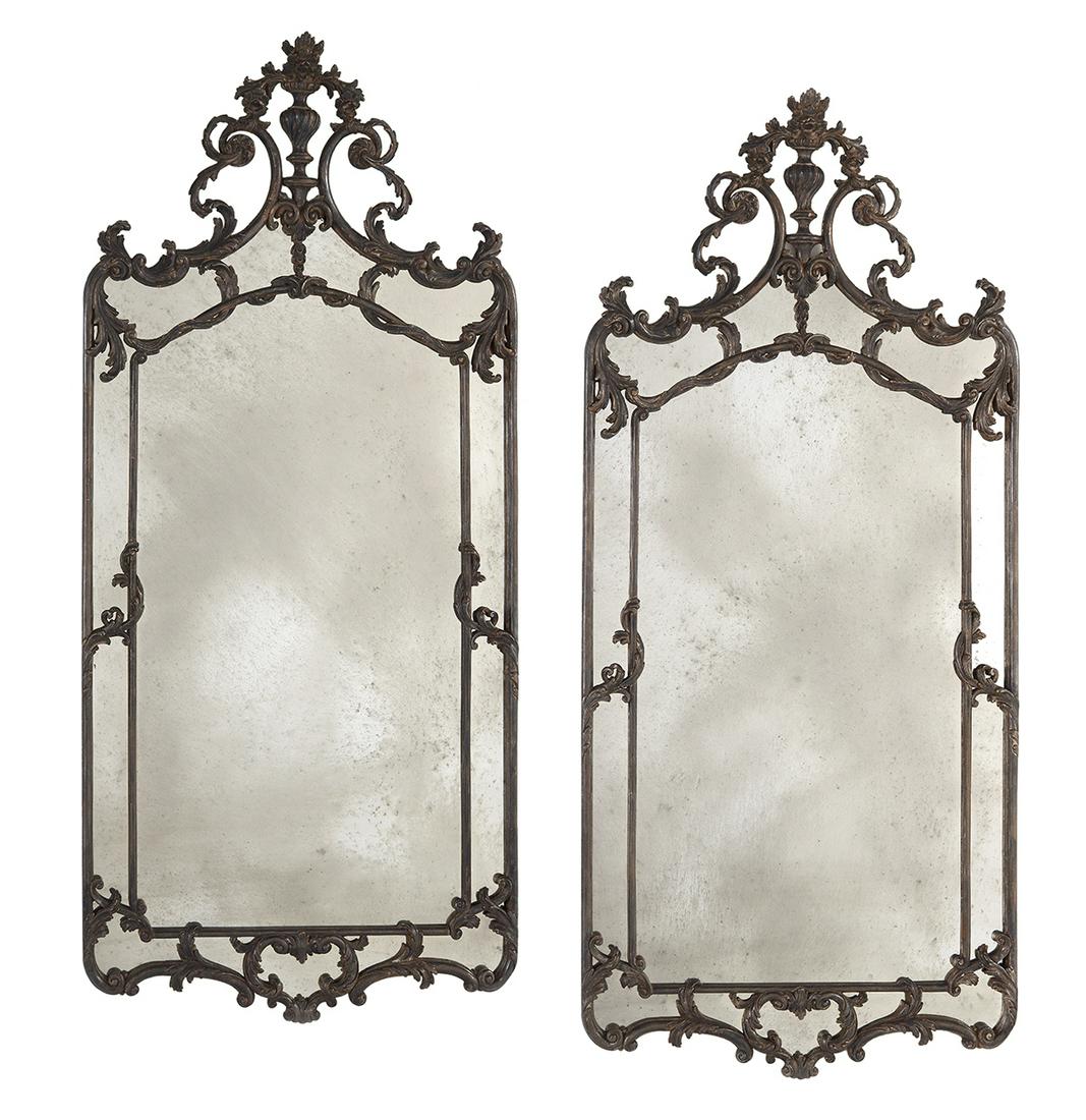Pair of Italian Silver-Gilt Mirrors (1 of 5)