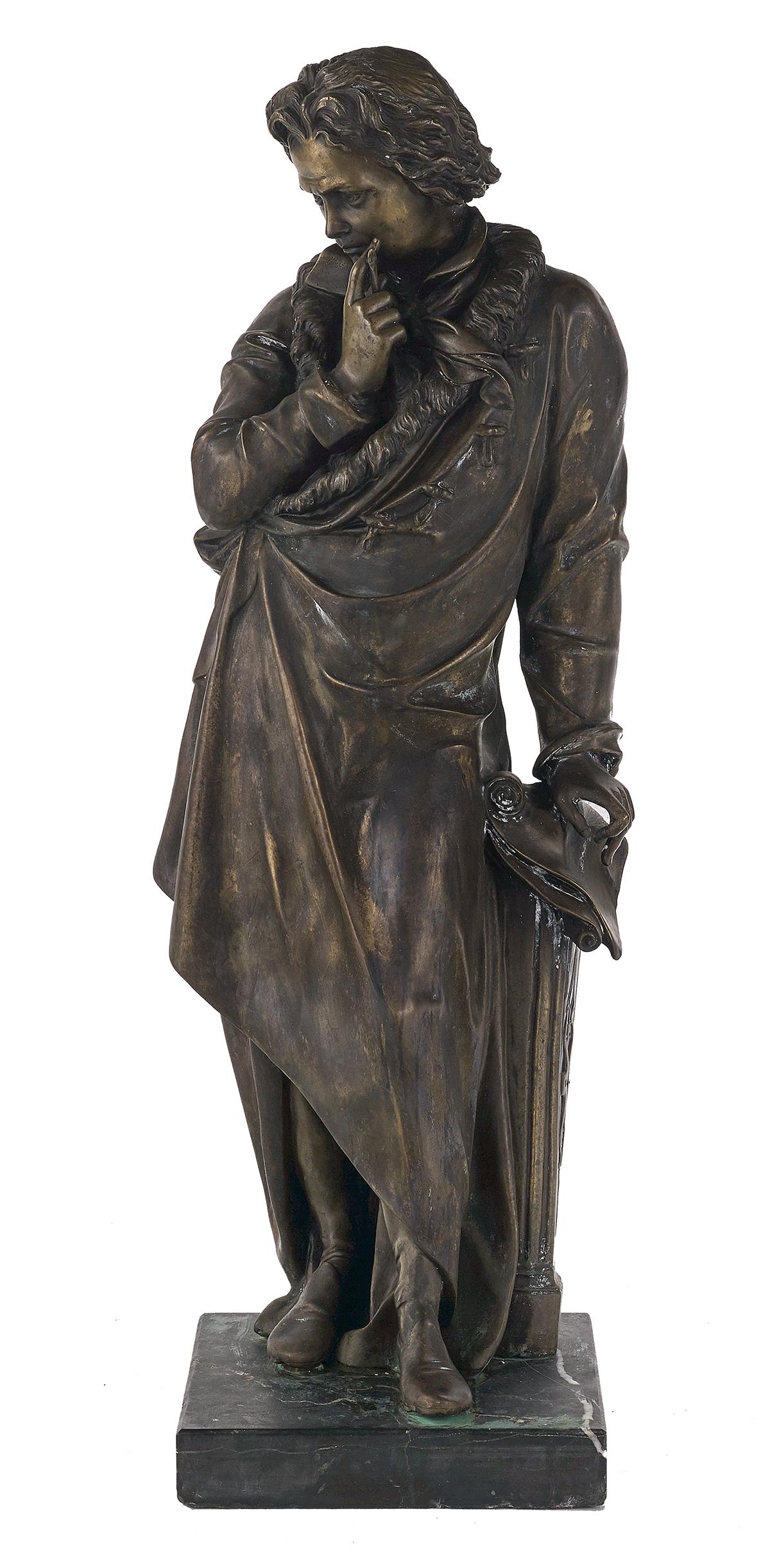 Bronze Figure of Beethoven (1 of 4)