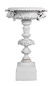 Monumental Labeled Fiske Cast Iron Garden Urn