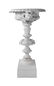 Monumental Labeled Fiske Cast Iron Garden Urn - 2
