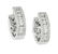 Pair of Huggie-Style Diamond Earrings