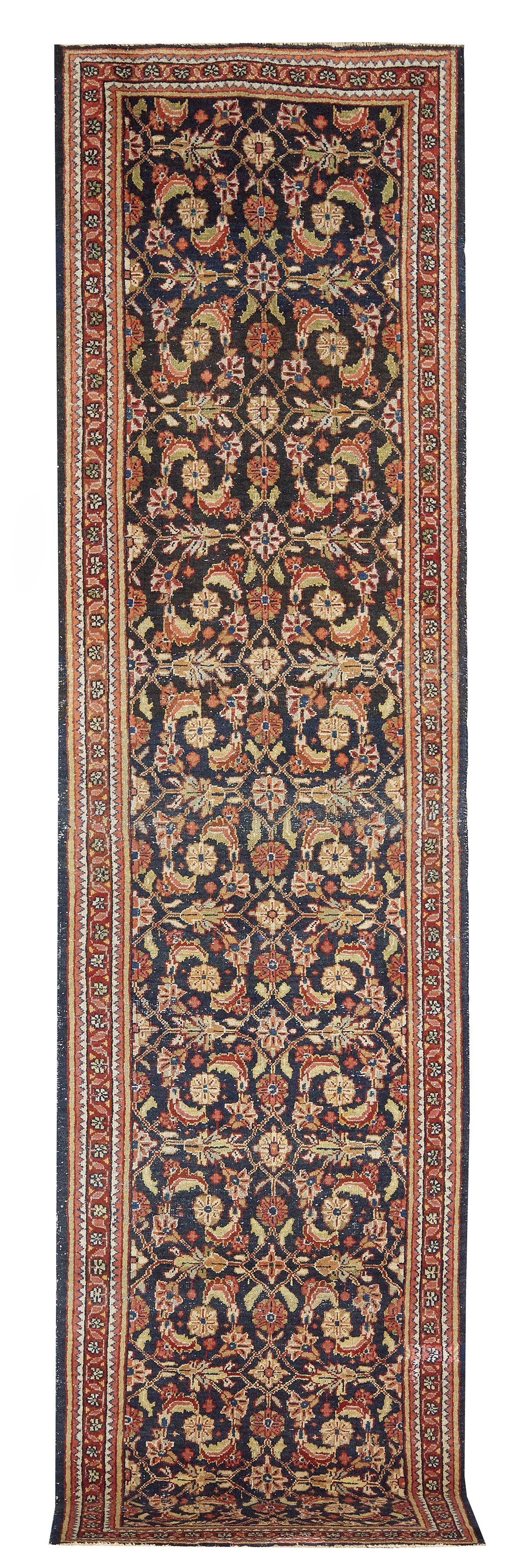 Semi-Antique Hamadan Runner (1 of 1)