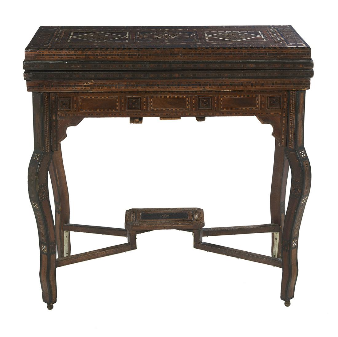 North African Hardwood Games Table (1 of 3)