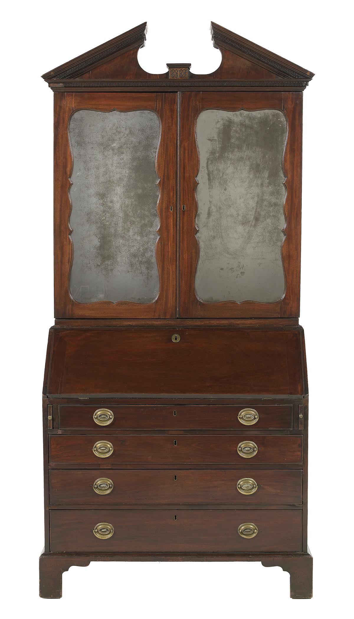 George III Mahogany Secretary (1 of 3)