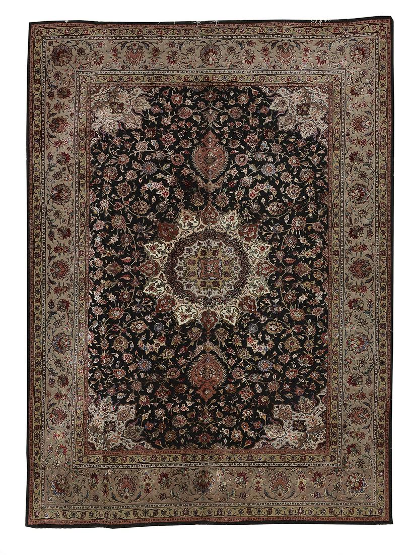 Silk Tabriz Carpet (1 of 1)