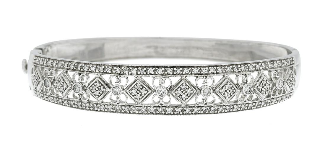 Diamond Bangle Bracelet (1 of 1)