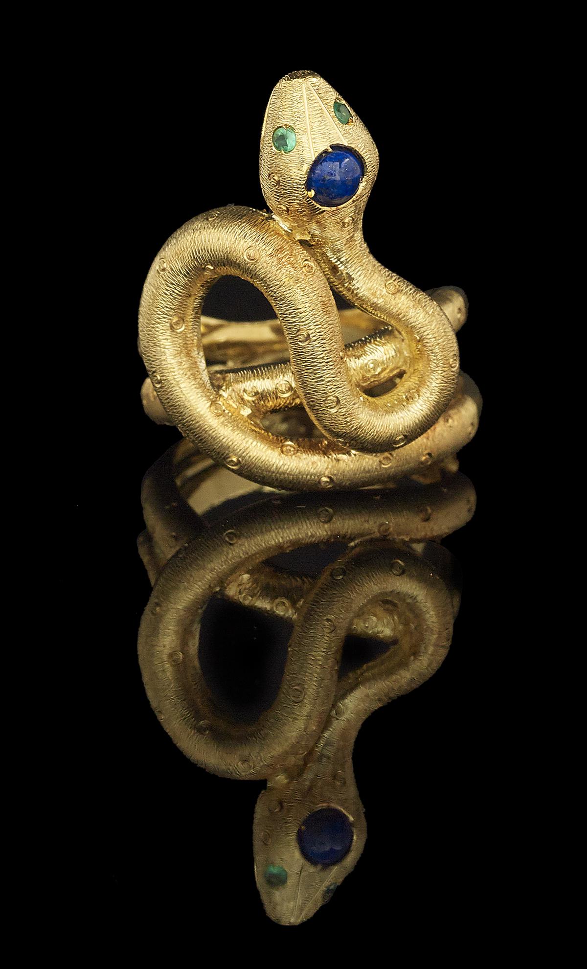 Gold "Snake" Ring (1 of 1)