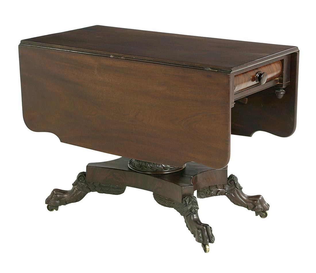 American Classical Mahogany Breakfast Table (1 of 2)