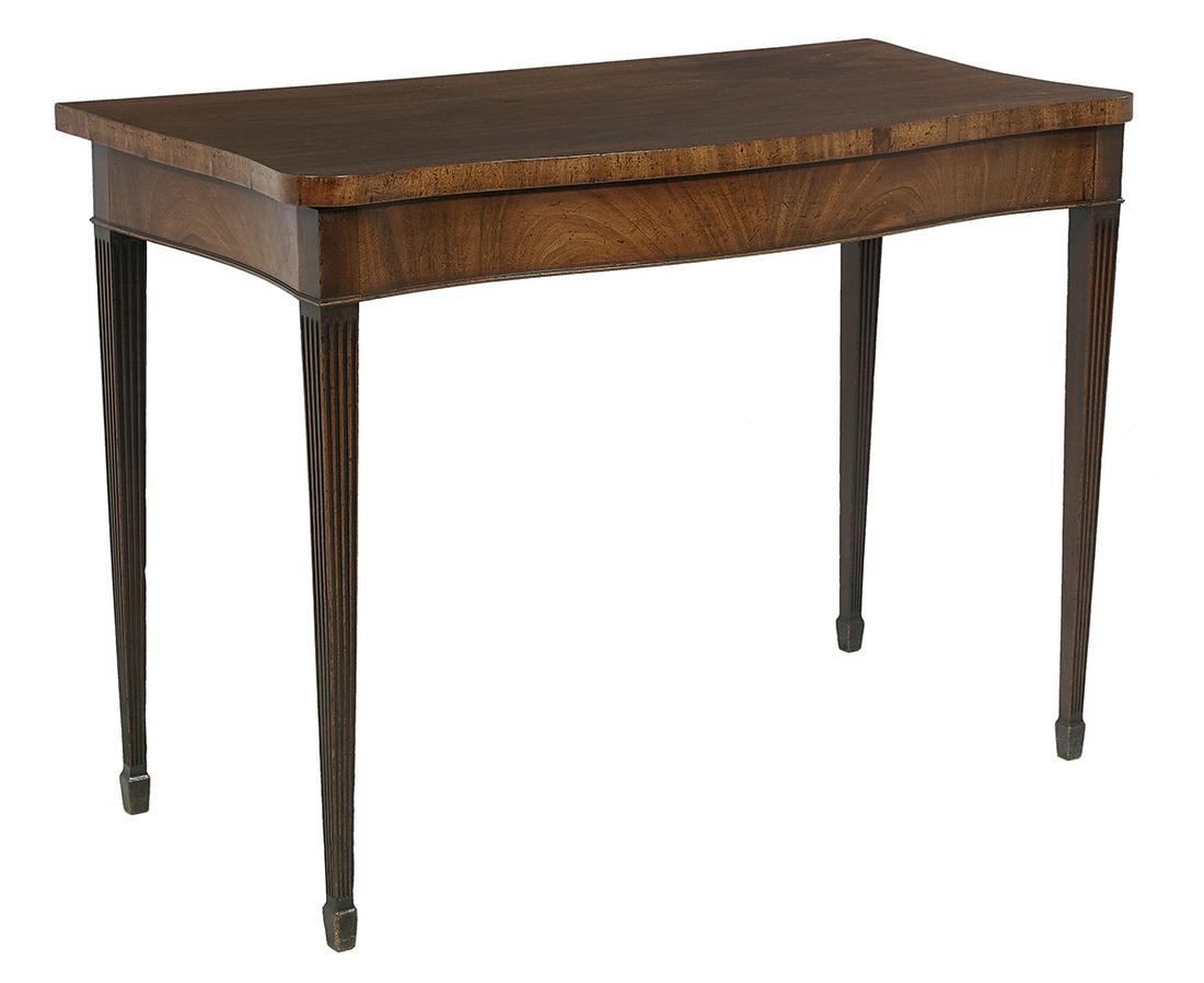 George III-Style Mahogany Side Table (1 of 2)