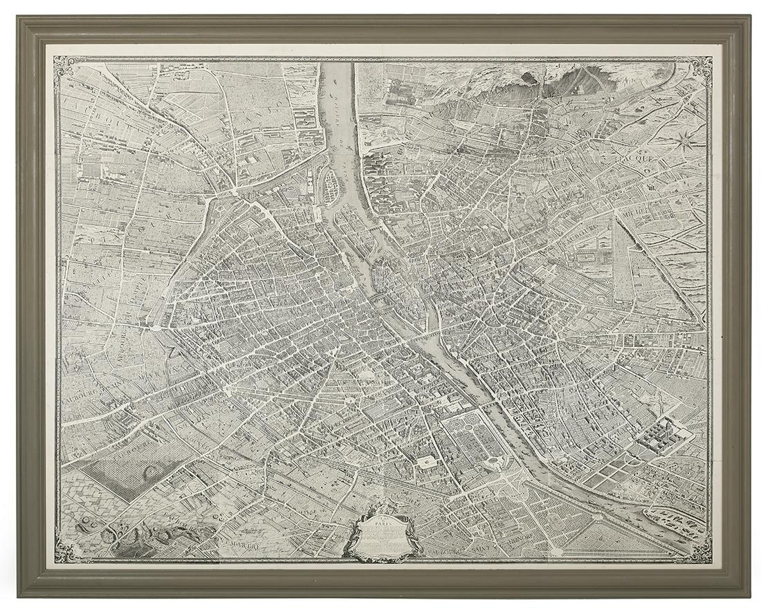 Le Plan en Perspective de la Ville de Paris (1 of 2)