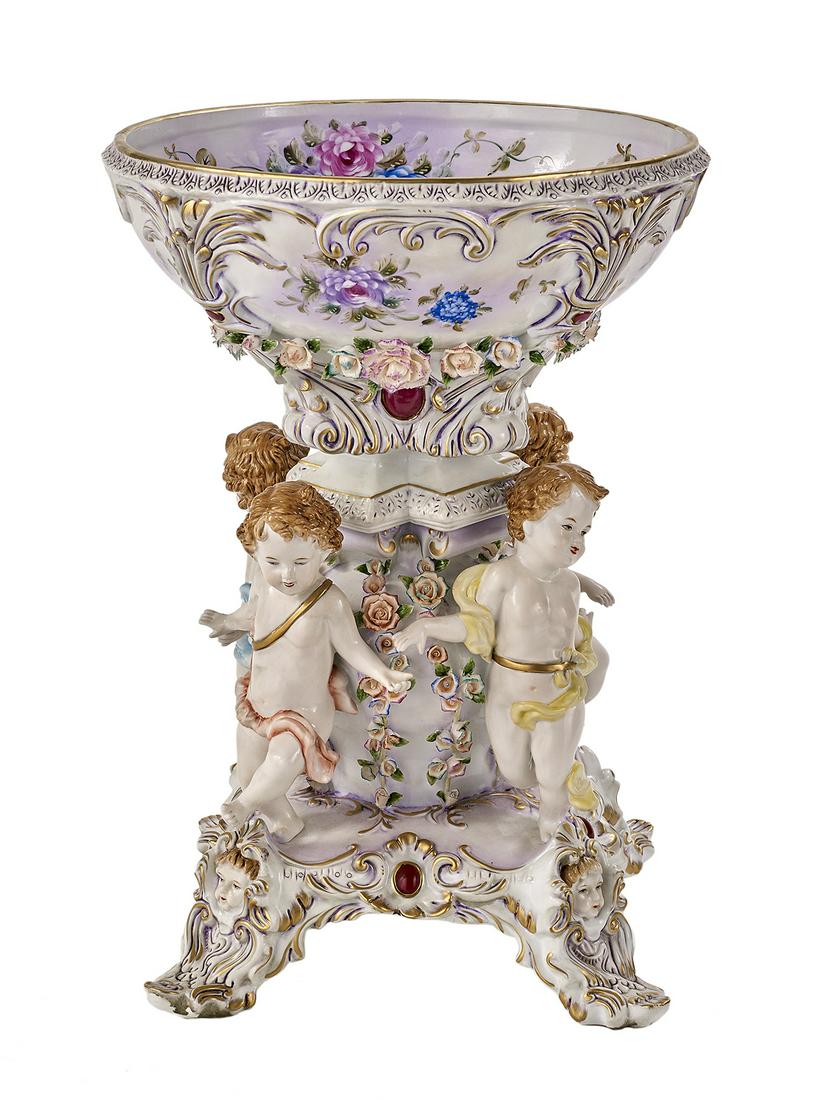 Dresden-Style Porcelain Centerpiece (1 of 5)