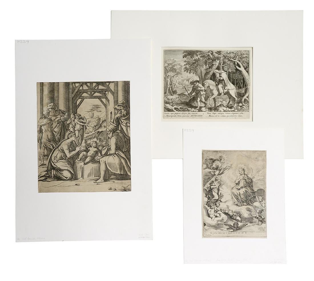 Three Old Master Engravings (1 of 1)
