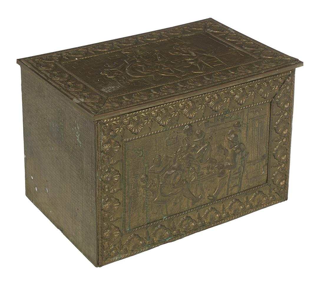 Continental Embossed Brass-Clad Firebox (1 of 1)