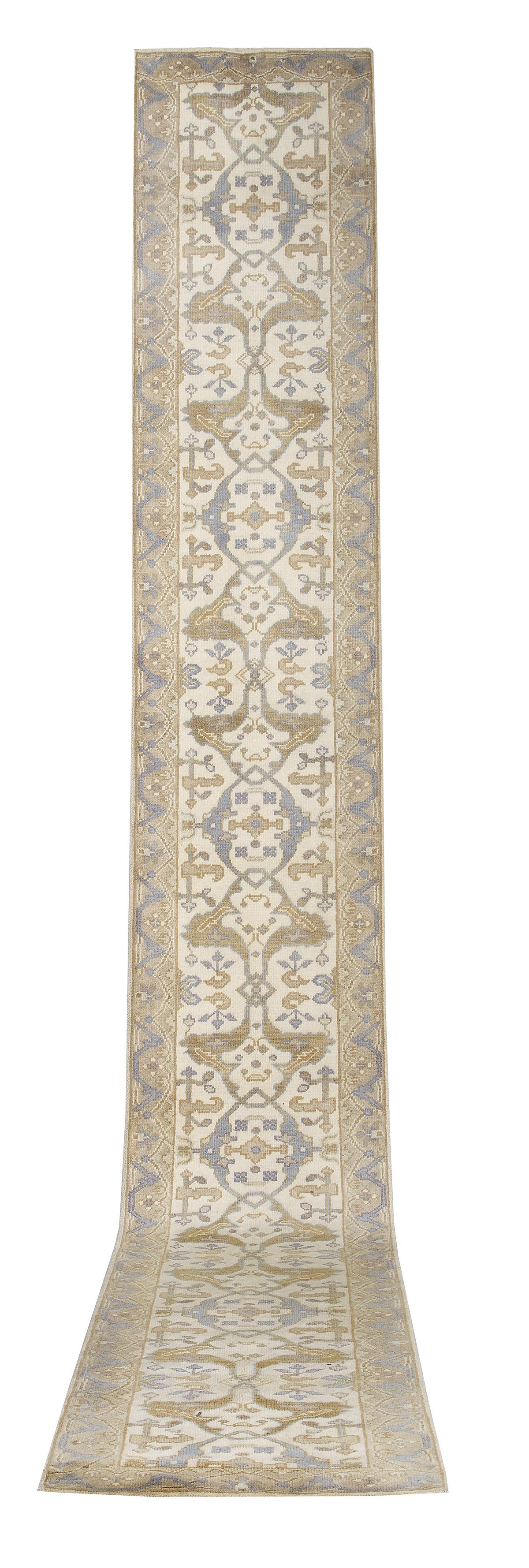 Turkish Angora Oushak Runner (1 of 1)