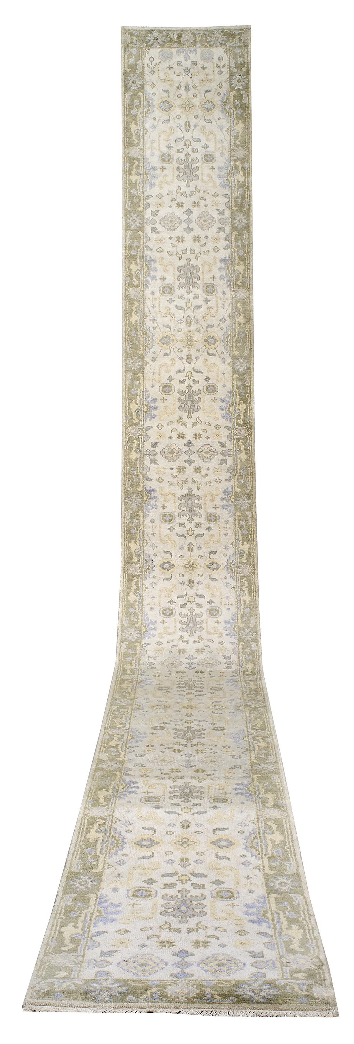 Turkish Angora Oushak Runner (1 of 1)