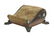 Rare Classical Rosewood and Brass-Mounted Stool