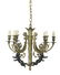 Louis XVI-Style Painted Chandelier