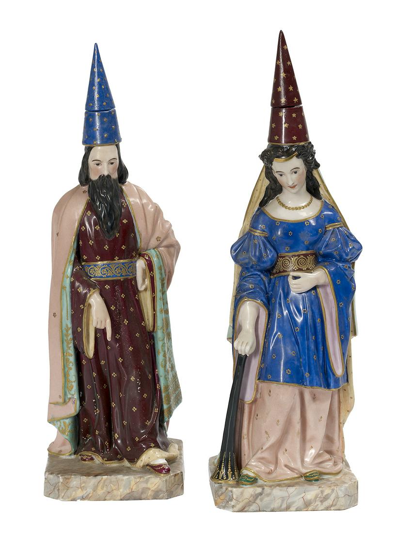 Pair of Jacob Petit Porcelain Scent Bottles (1 of 4)