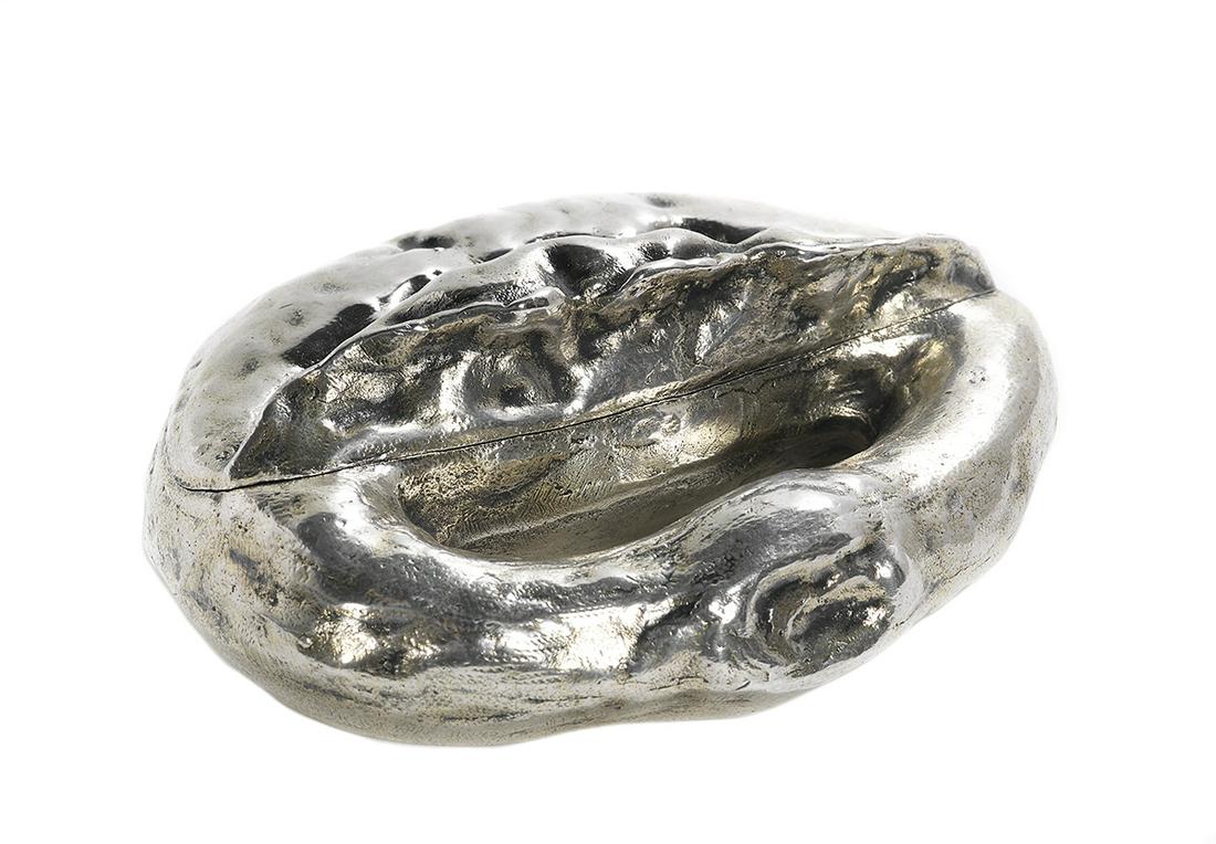 Russian Silver "Meteorite" Trinket Box (1 of 1)