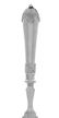 English "Georgian" Silverplate Flatware Set - 2
