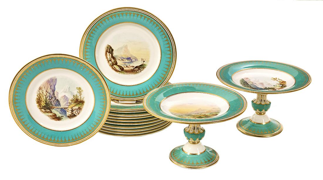 English Partial Dessert Service (1 of 3)