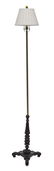 William IV Adapted Pole Screen & Now Floor Lamp