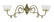 Pair of Victorian Brass and Glass Sconces - 2