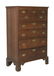 American Walnut Tall Chest - 2