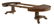 American Late Classical Mahogany Dining Table - 2
