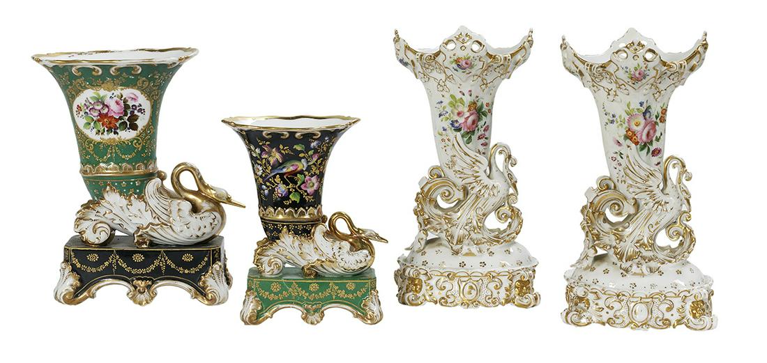 4 Pieces of Jacob Petit & Other Paris Porcelain (1 of 3)