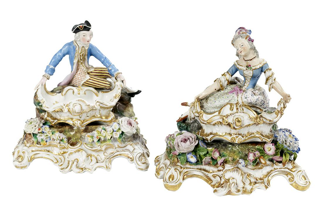 Jacob Petit Paris Porcelain Sweet Meat Dishes (1 of 4)