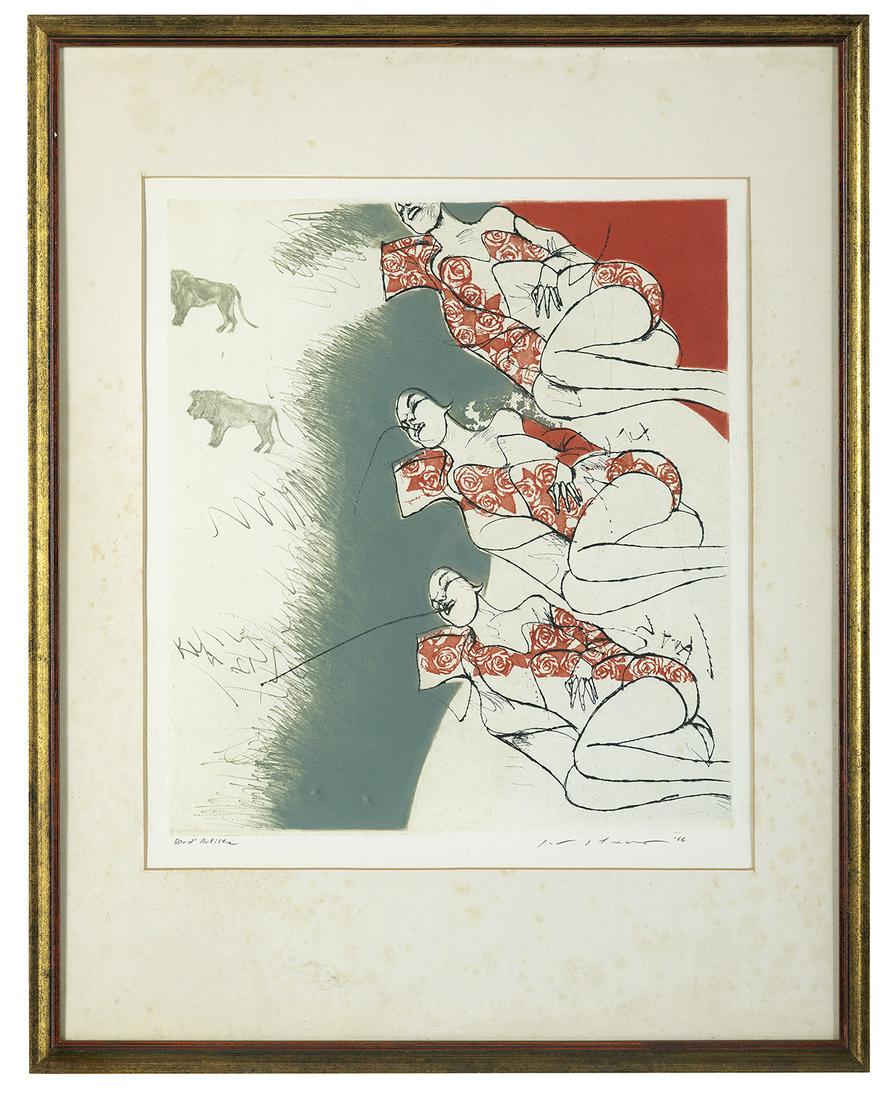 Japanese/French School, (20th Century) (1 of 2)