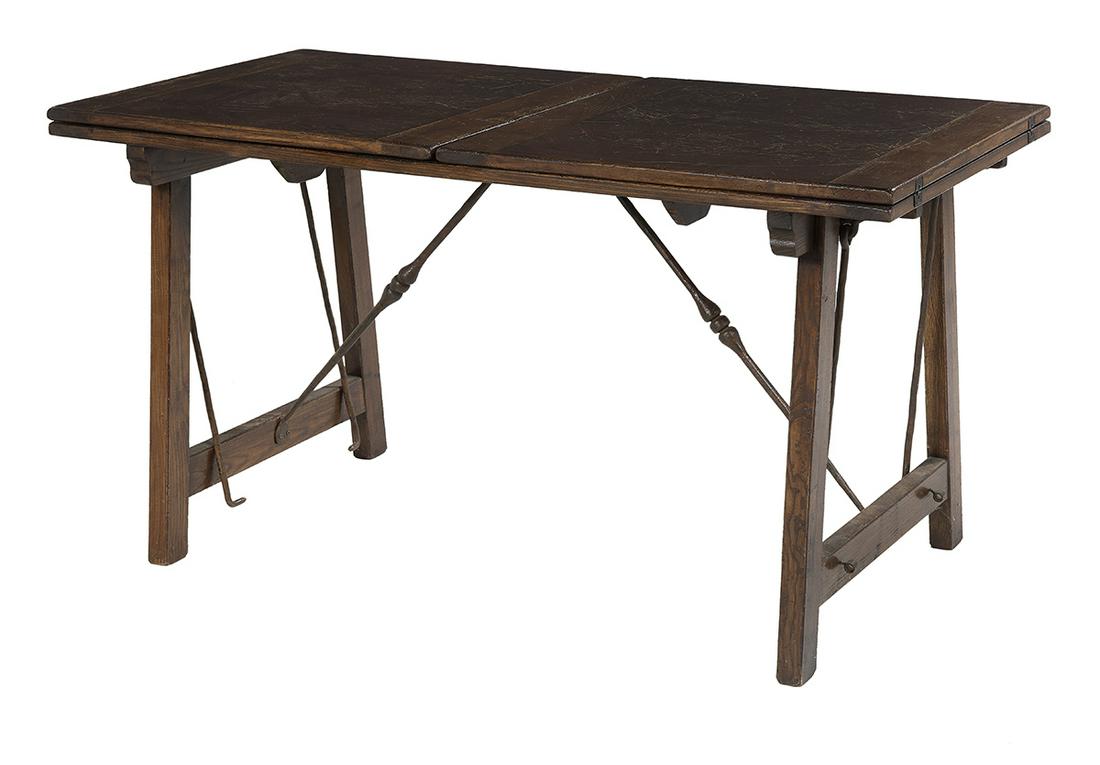 Provincial Louis XIV-Style Refectory Table (1 of 2)