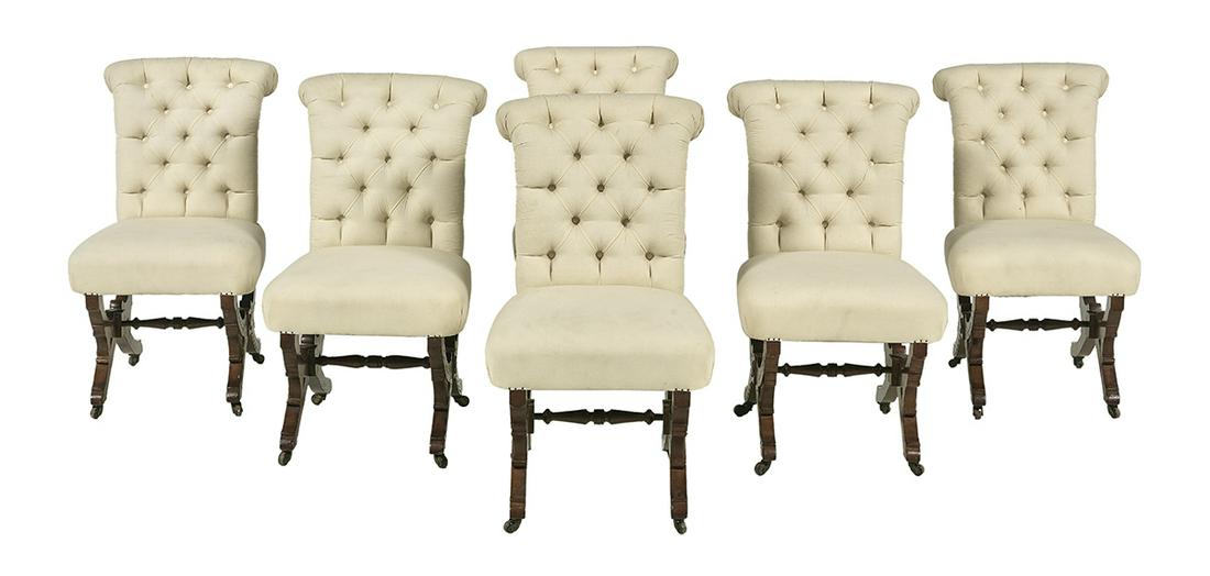 American Renaissance Revival Walnut Dining Chairs (1 of 2)