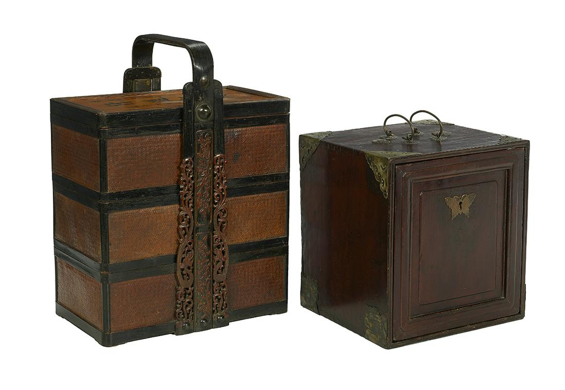 Chinese Stacking Wedding Basket and Valuables Box (1 of 3)