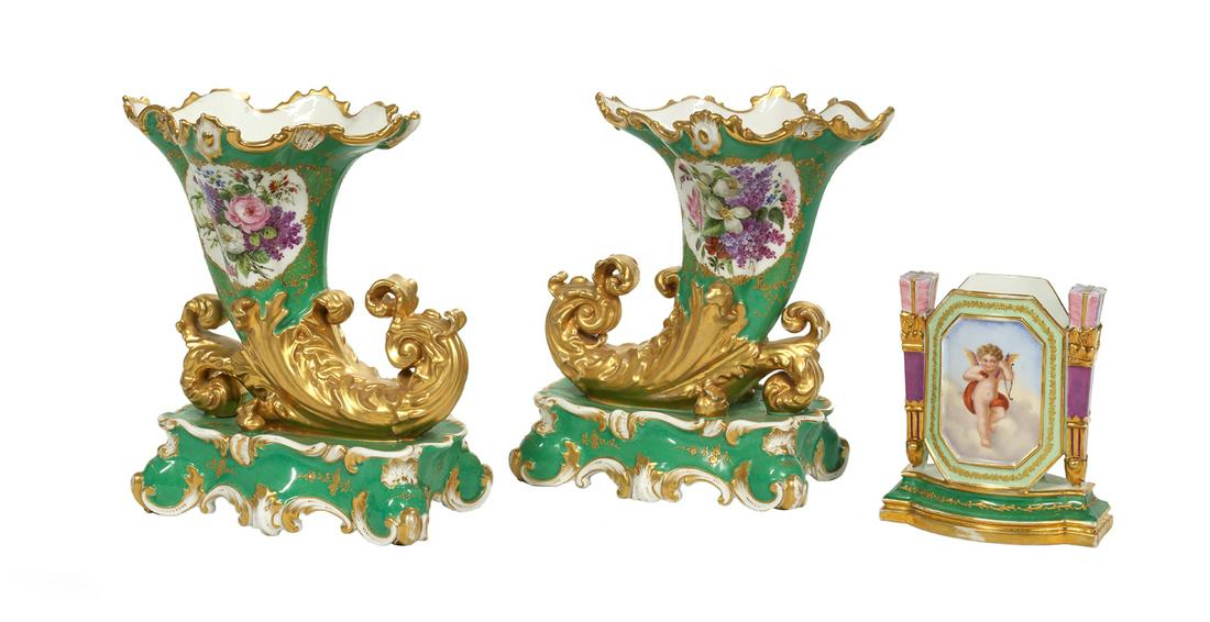 Three Pieces of Jacob Petit Paris Porcelain (1 of 2)