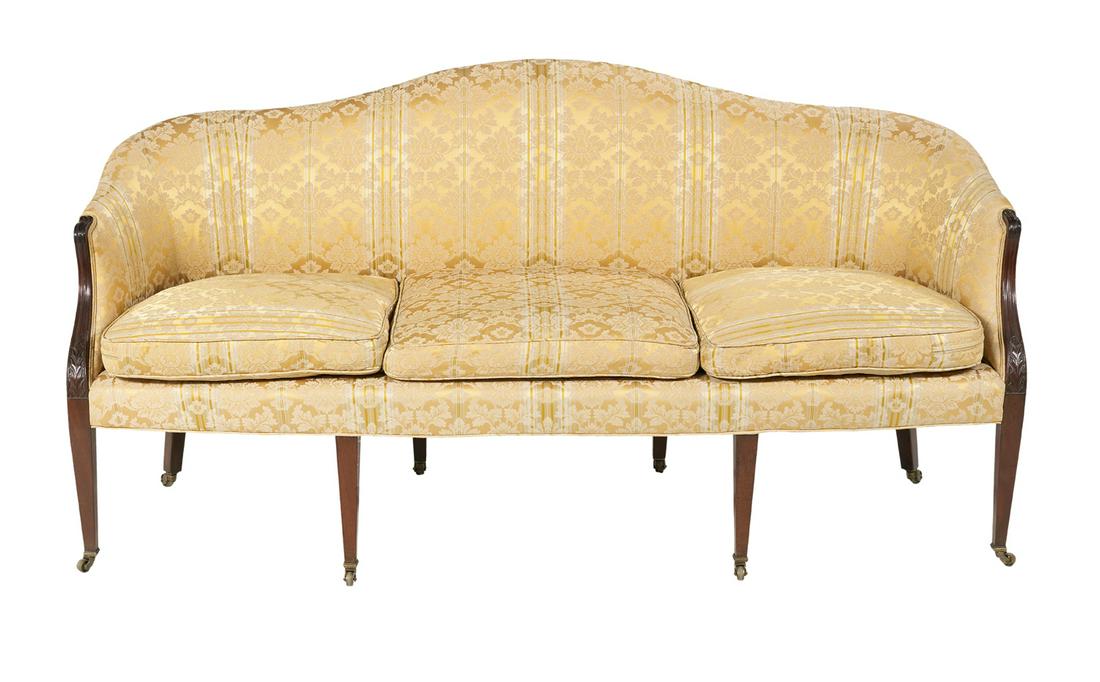 George III Mahogany Sofa (1 of 2)