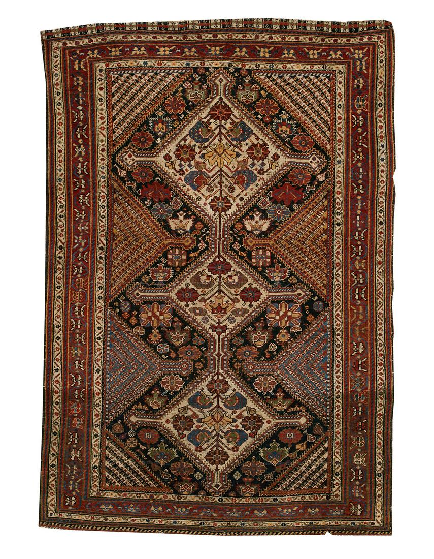 Antique Persian Ghasghaie Carpet (1 of 1)