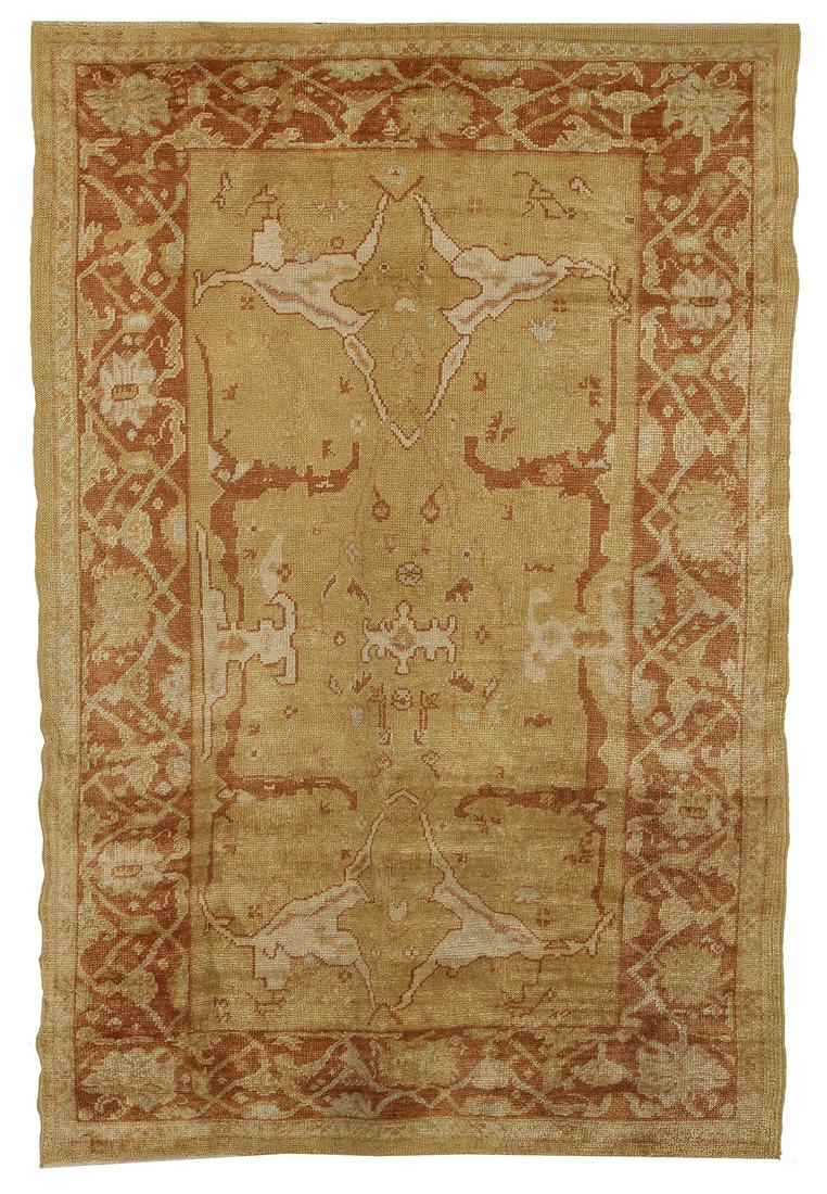 Semi-Antique Oushak Carpet (1 of 1)