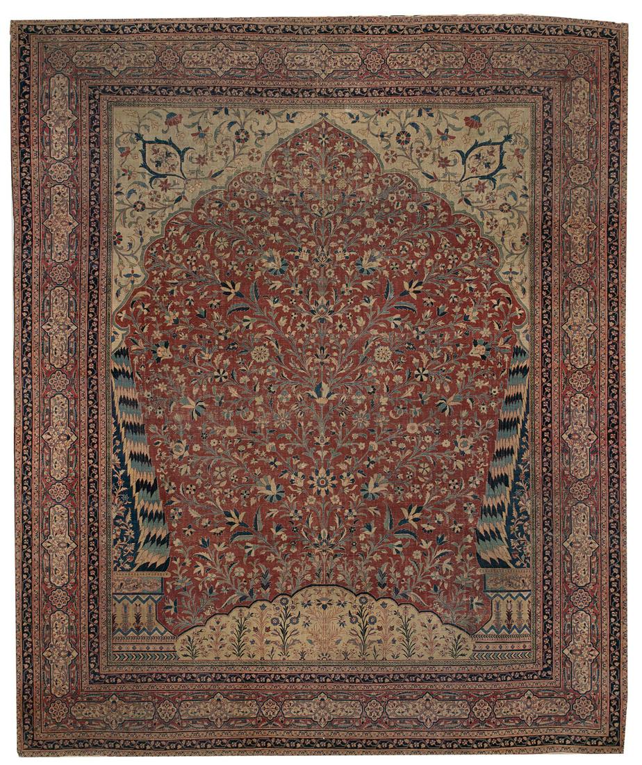 Antique Tabriz Carpet (1 of 1)